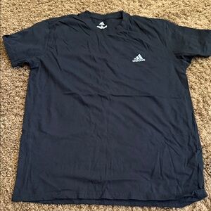 Adidas Men's black Short Sleeve  Golf Tee